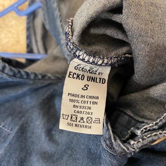 Ecko Unlimited Jeans Romper - Picture 3 of 3